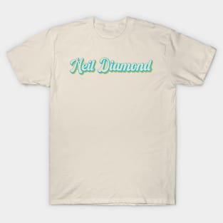 vintage color neil diamond T-Shirt